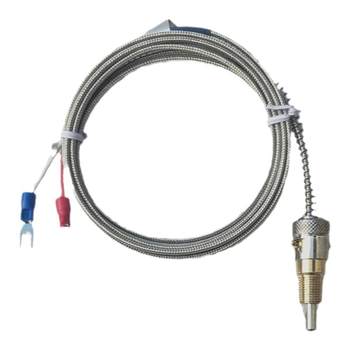 Injection molding machine temperature sensor fixed snap-type copper head base