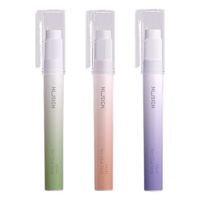 Deli high-looking pen-shaped solid glue with high viscosity and formaldehyde-free