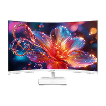 Philips 27-inch white computer curved monitor gaming narrow-edge screen wide color gamut 271E1SCW