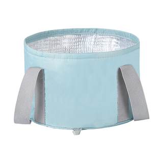 Foldable water basin foot bag over the calf portable thermal insulation foot bucket dormitory wash basin foot bath artifact