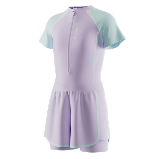Li Ning children's swimsuit girls one-piece swimsuit