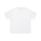 400g heavyweight pure cotton short-sleeved t-shirt for men white loose