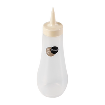 (Self-operated) Japan imported squeeze bottle household salad honey bottle pointed mouth condiment bottle tomato jam squeeze bottle
