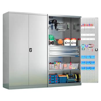 304 stainless steel heavy duty tool cabinet storage cabinet