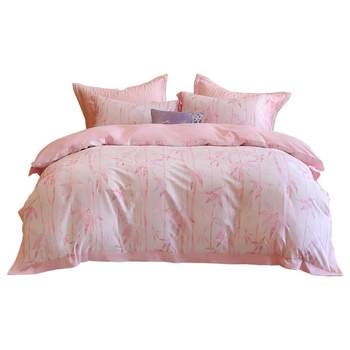 Mercury home textiles antibacterial four-piece cotton set new chinese style