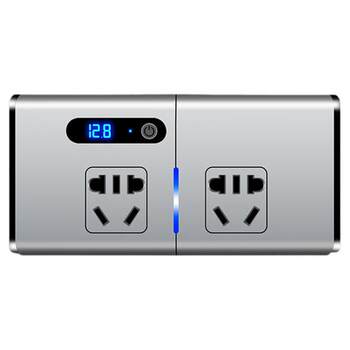 ຕົວແປງໄຟລົດພະລັງງານສູງ 200w 12v24v ກັບ 220v ເຄື່ອງສາກລົດແປງໄຟສາຍສາກໄວ