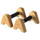 Russian push-up bracket home training aid