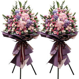 Making opening flower baskets more professional