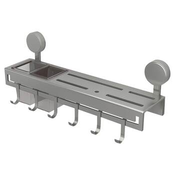 Suction cup storage rack without punching chopsticks, knives, pots and spatulas