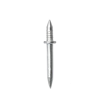 High-strength double-headed woodworking nails without marks on the skirting line