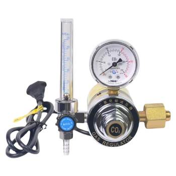 Carbon dioxide pressure reducing gauges acetylene heating with two welding machine