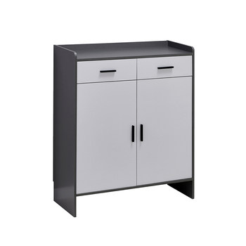 Large capacity household shoe cabinet at the entrance of small corridor