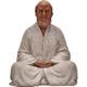 Chinese Zen style purple sand Bodhidharma sitting statue creative ornaments home living room tea room tea pet ceramic decorations