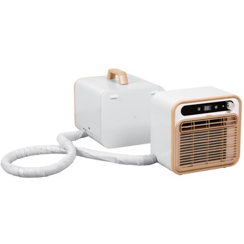 Le jingyi’s new split mobile air conditioner sf express