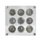 Ancient Greek coin ornaments coin collection Highly transparent acrylic home decoration creative gifts metal crafts
