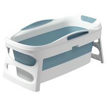 Folding bathtub adult bathtub household full-body adult thickened bathtub double simple artifact bathtub