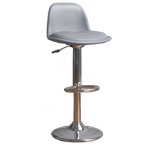 Bar chair high stool backrest liftable swivel bar stool home bar chair cashier counter round stool swivel chair