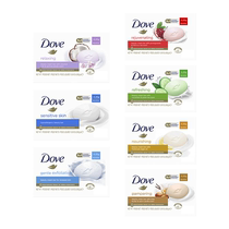 (travailleur autonome) Dove Dove Soap 90g * 4 Pieces Wash Visage Soap Coconut Lait Importation Coconut Coconut Pomegranate Mild