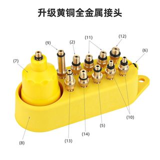 Toopre bicycle disc brake oil disc tool brake oil connector universal version metal oil change mountain bike oil filling