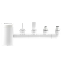 Kitchen sewer pipe three-way pre-filter drainage pipe sink dishwasher water purification multi-function joint 3148