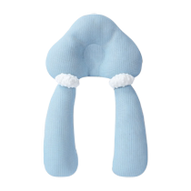 0-June Baby stereotyped pillow straightening head type anti-head type Sleeping Pacification and Hugging Anti-Throng of the Divine Instrumental Summer