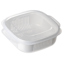 (Self-Employed) Japanese Refrigerator Freshness Box Sealed Box Microwave Oven Heated Plastic Meal Kit Long Environmental Protection Rectangle