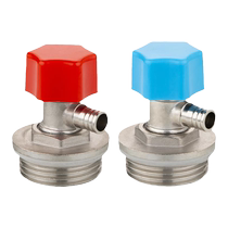 Floor heating water distributor air release artifact 1 2 3 4 6 minutes 1 inch exhaust valve radiator plug sewage drainage valve