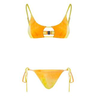 OceanMystery新款镂空小胸聚拢性感三角比基尼女沙滩度假分体泳衣