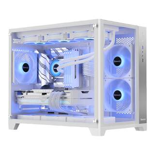 Huntkey s960 blizzard full view version sea view room chassis