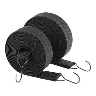 Motorcycle binding straps with high elastic elastic straps for fixation