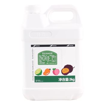 Fresh watermelon juice drink concentrate