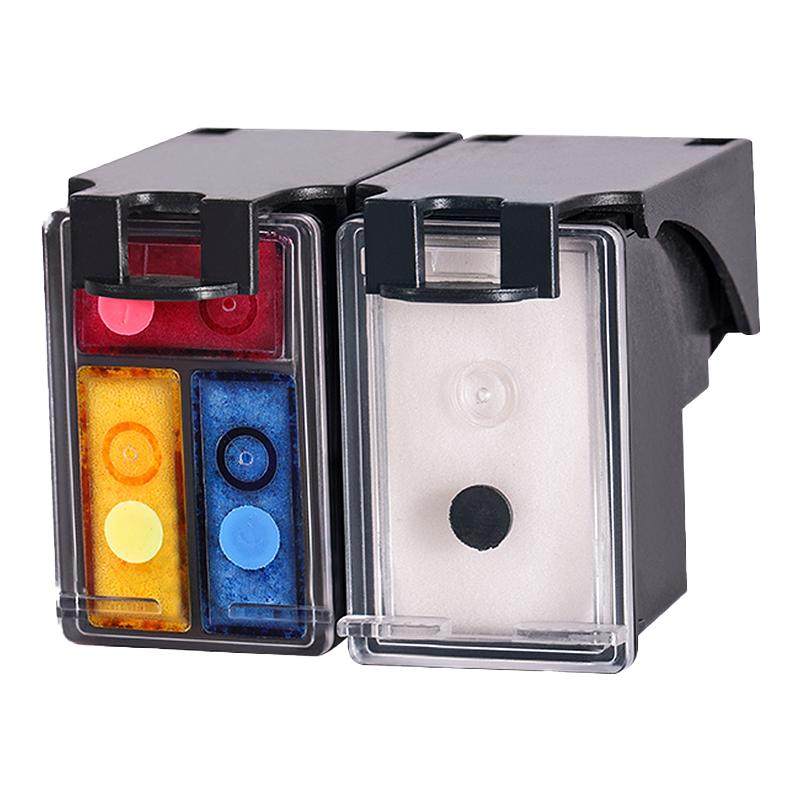 803墨盒适用惠普HPdeskjet2621 2132 1112 2600 2130 2628 2622 2623 1110打印机连喷大容量可加墨XL黑色彩色