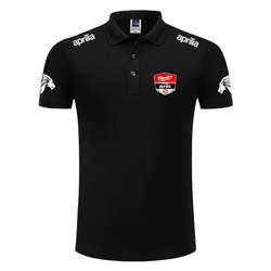 ທີ່ສາມາດປັບແຕ່ງໄດ້ Aprilia Motorcycle Club cycling shirt polo men's short-sleeved T-sleeved half-sleeved