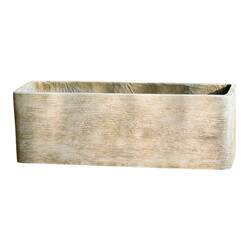 Nordic Rectangular Flower Pots, Magnesium Clay Long Flower Troughs, Succulent Pots, Villa Balcony, Shopping Mall, Courtyard Landscaping Plant Containers
