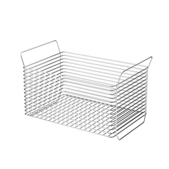 Stainless steel desktop large capacity storage basket