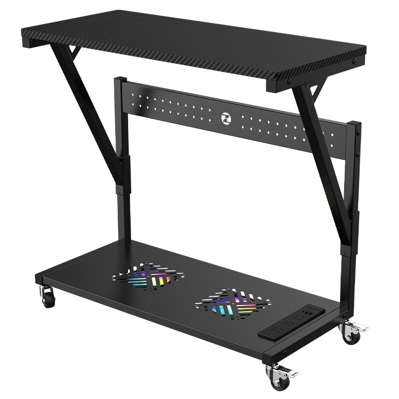 Zhuomao Clampable Robotic Arm Main Frame Mobile Computer Desk