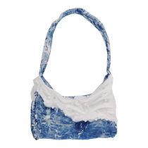 Lemeihui sewing cultural and creative personality versatile armpit bag for girlfriend gift for best friend Xiaobai DIY material bag non-finished product