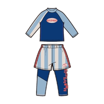 KK tree childrens swimsuit pants girls split swimsuit category a boys and girls swimming long-sleeved sun protection medium and large childrens swimsuit