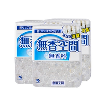 (Self-operated) Kobayashi Pharmaceutical unscented space solid air freshener room toilet deodorant 315g*3 box