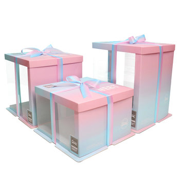 Yunqi birthday cake box packaging box factory direct sales