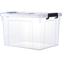Transparent storage box large capacity extra large plastic box household clothes car trunk thickened turnover organizing box