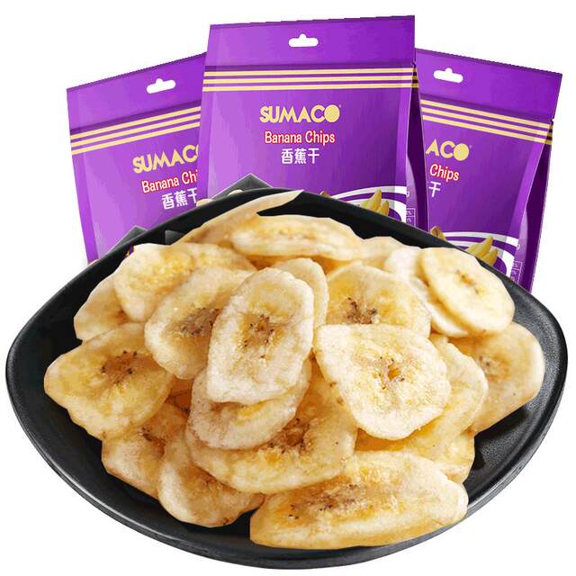 Sumago Dried Purple Sweet Potato 100g*3 packs of vegetables and fruits