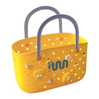 Dopamine large capacity dormitory bath basket