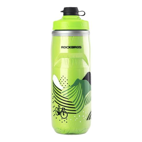 Rock Brothers bicycle water bottle thermal and cold water cup