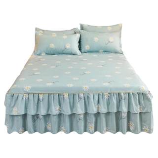 Washable three-piece anti-slip bedspread set 100% cotton Simmons