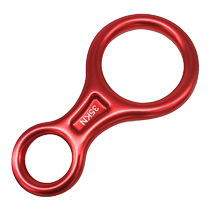 Outdoor downhill rock climbing equipment high-altitude eight-figure ring eight-figure ring descender rope descent equipment canyoning waterfall speed drop ring