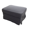 SF Express Acto footrest cover sofa cover solid color replacement set all-inclusive dust cover Xiaohongshu cream style