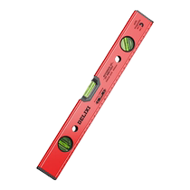 Delixi level high-precision level meter measuring ruler flat water ruler with magnetic aluminum alloy balance ruler mini