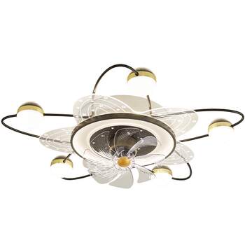 Simple modern ceiling fan light for living room and bedroom