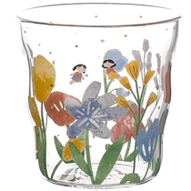 Kawashimaya high borosilicate glass cup for women new 2024 high-value water cup household juice cold drink coffee cup